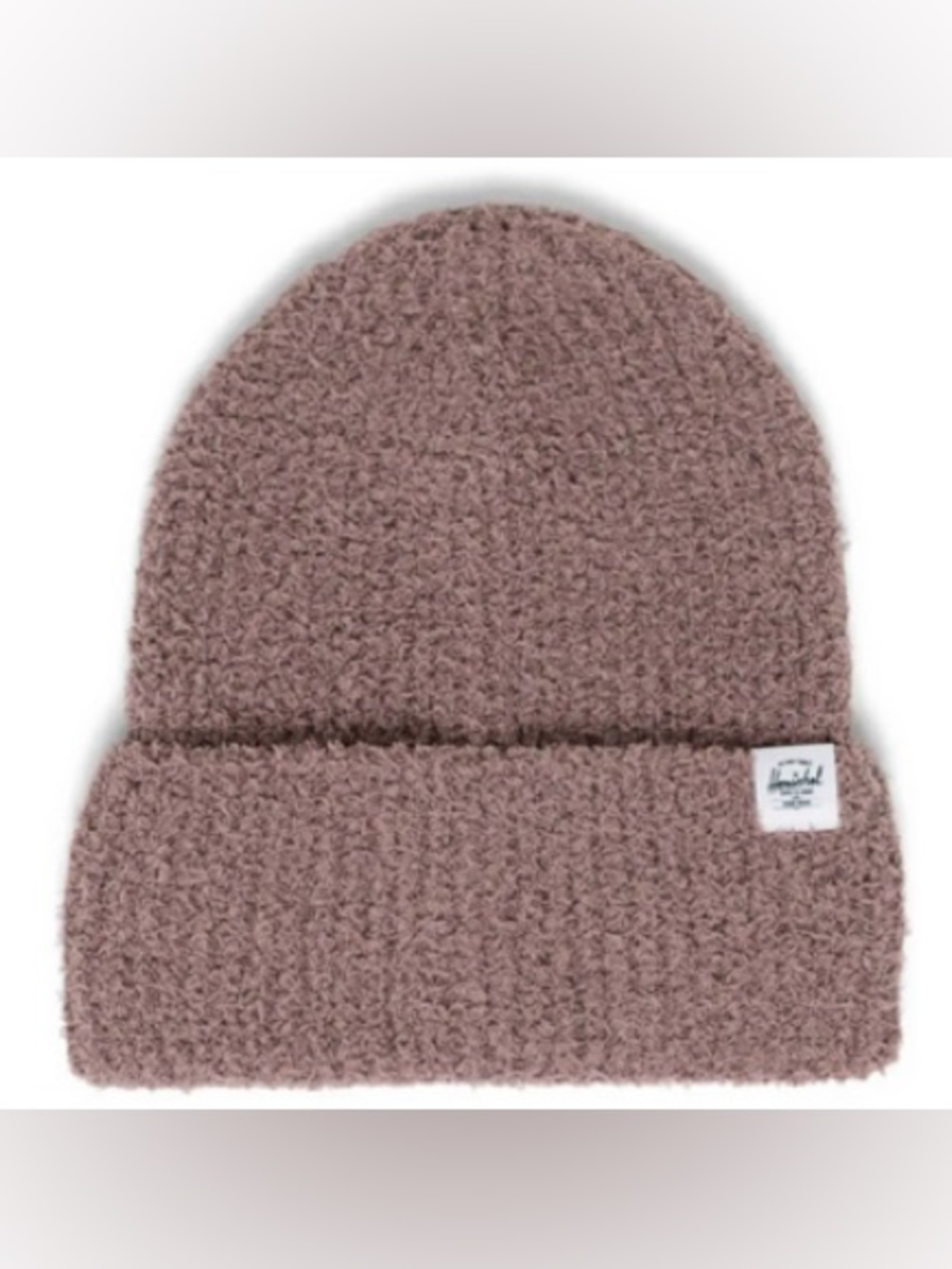 Unisex Herschel Supply Boucle Beanie Dark Taupe
